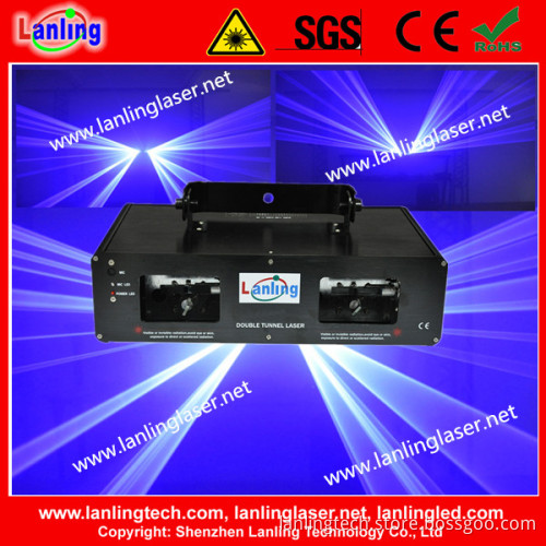 Double - Tunnels Blue Laser with Powerful Beams 600MW